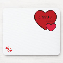 Tapis De Souris Mousepad "Jésus est mon Seigneur !"