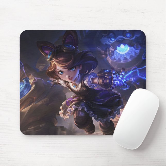 Tapis De Souris Mousepad Jeu Enfant Foncé | Personnalisable  (Avec souris)
