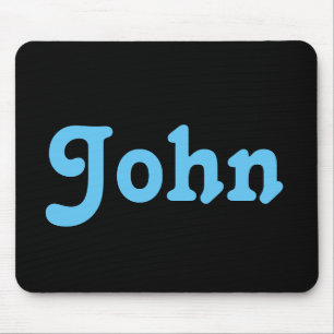 Tapis De Souris Mousepad John