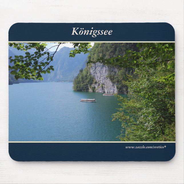 Tapis De Souris Mousepad Königssee (Devant)
