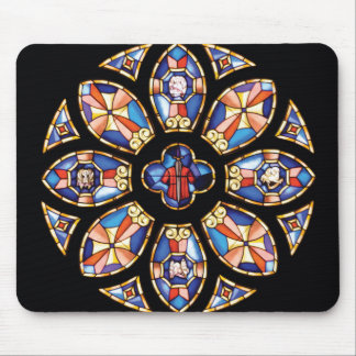 Tapis De Souris Mousepad "la fenêtre rose "