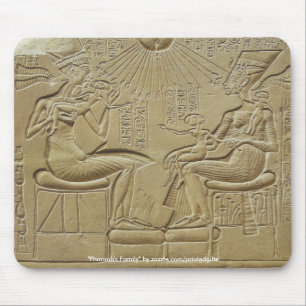 Tapis De Souris Mousepad, l'art égyptien antique de la famille Pha