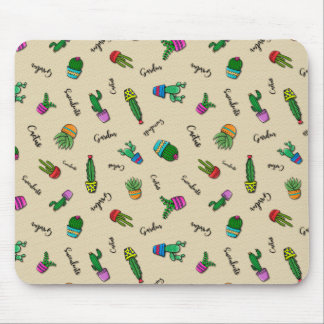 Tapis De Souris Mousepad Linha Cactus