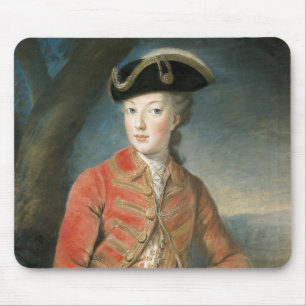 Tapis De Souris Mousepad Marie Antoinette en tenue de chasse Kreut