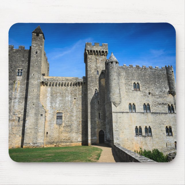 Tapis De Souris Mousepad médiéval de château de Beynac de château (Devant)