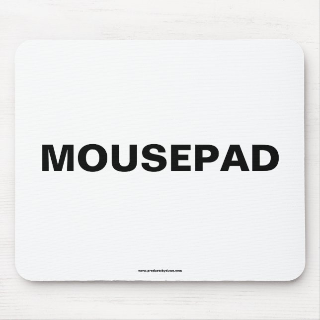 Tapis De Souris MOUSEPAD Mousepad (Devant)