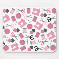 Mousepad orienté de couture