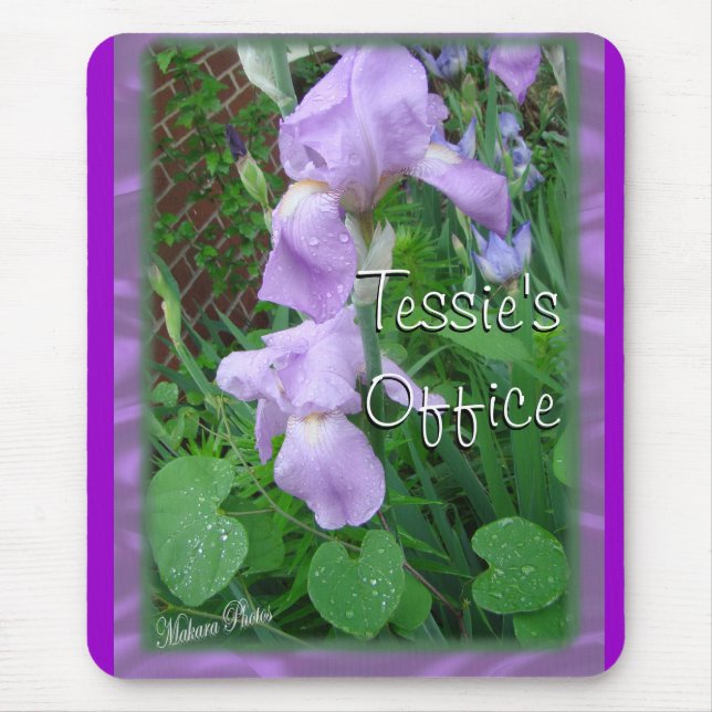 Tapis De Souris Mousepad-personnaliser d'iris (Devant)