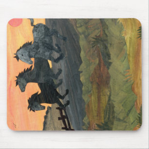 Tapis De Souris Mousepad 'Ponies'