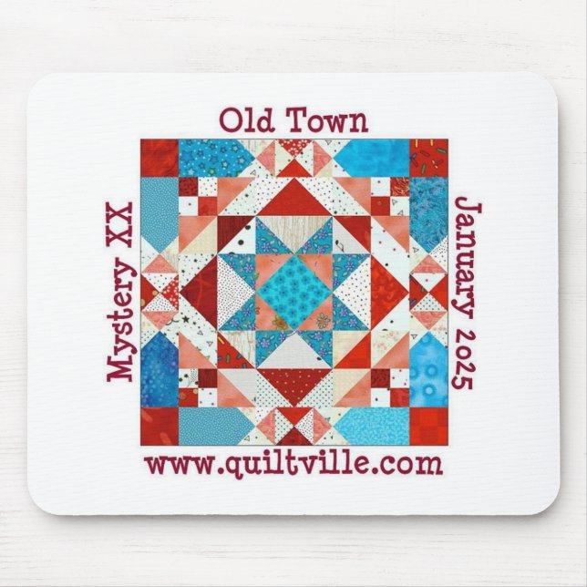 Tapis De Souris Mousepad pour la Vieille Ville (Devant)