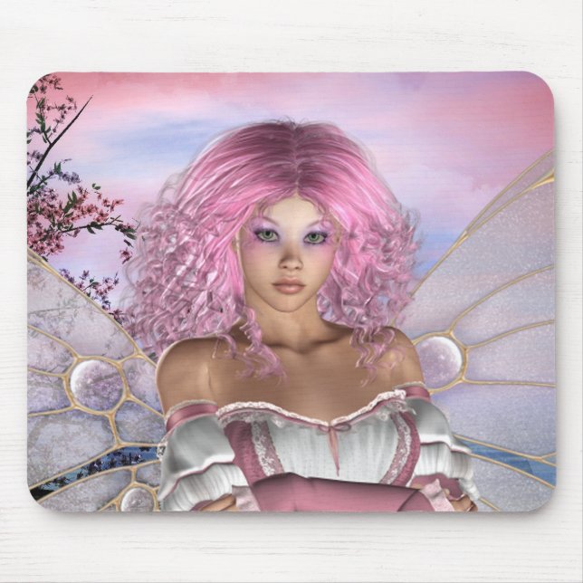 Tapis De Souris mousepad rose (Devant)