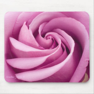 Tapis De Souris Mousepad rose parfaitement plié