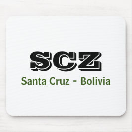 Tapis De Souris Mousepad SCZ Santa Cruz Bolivia