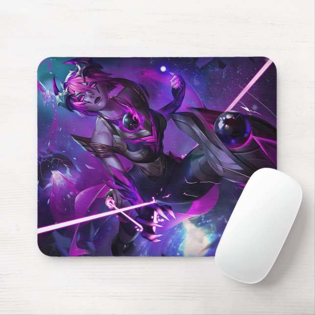Tapis De Souris Mousepad Shadow Gaming en acier | Pad lame de préc (Avec souris)