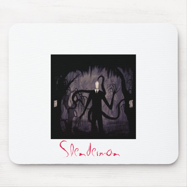 Tapis De Souris Mousepad Slenderman (Devant)