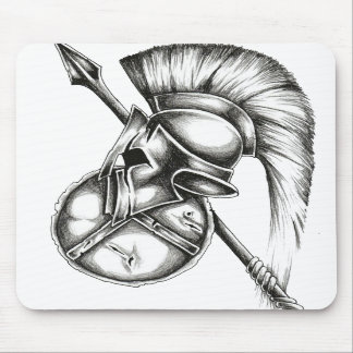 Tapis De Souris mousepad spartiate