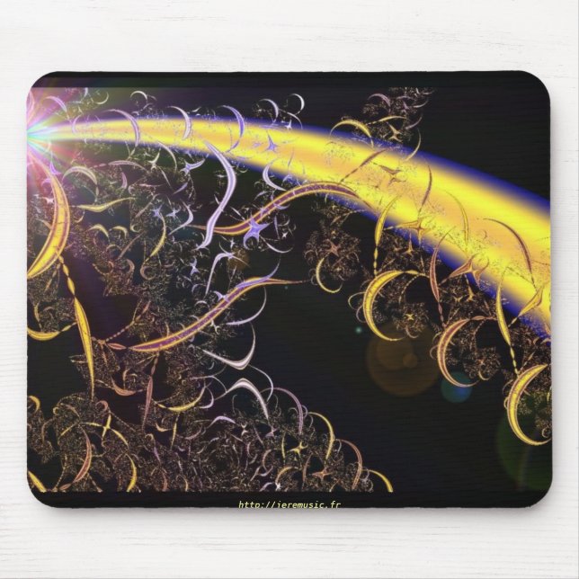 Tapis De Souris Mousepad spectral de comète (Devant)
