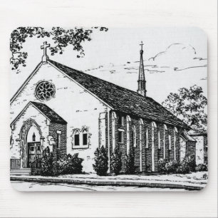 Tapis De Souris Mousepad St Martin d'église de visites