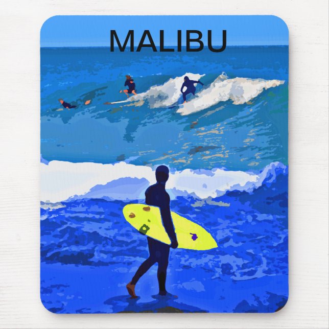 Tapis De Souris Mousepad surfant conçu par Colin Carr-Nall (Devant)