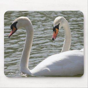 Tapis De Souris Mousepad Swan