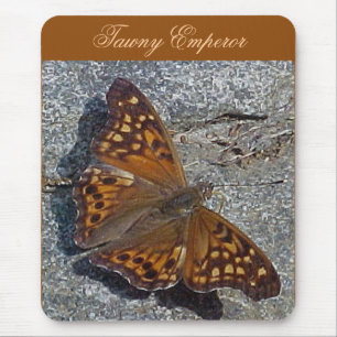 Tapis De Souris Mousepad Tawny Empereur Papillon