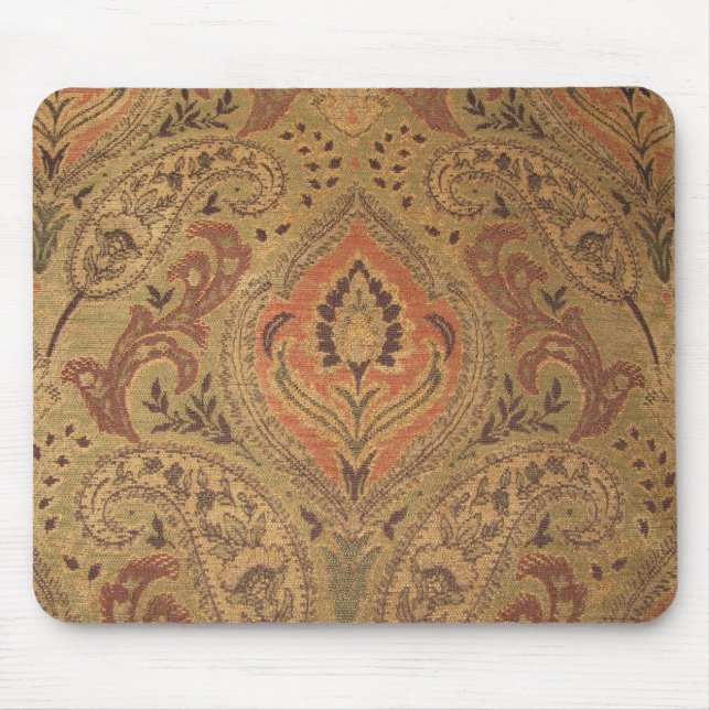 Tapis De Souris Mousepad--Tissu orange (Devant)