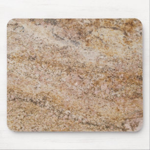 Tapis De Souris Mousepad tourbé de marbre Brown