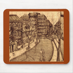 Tapis De Souris Mousepad urbain de l'industrie graphique de ville