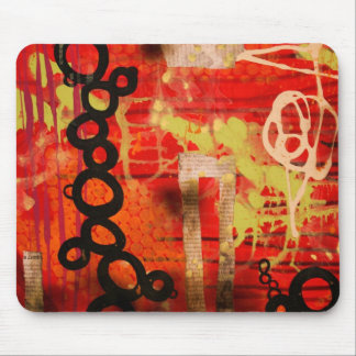 Tapis De Souris Mousepad urbain rouge