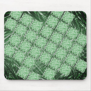 Tapis De Souris MousePad verde oliva com quadros 'faltando'