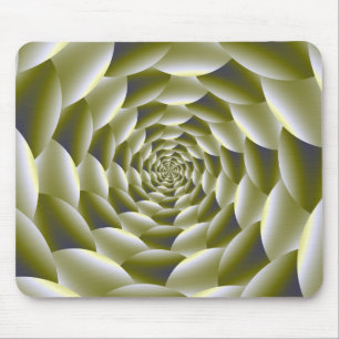Tapis De Souris Mousepad vert et blanc