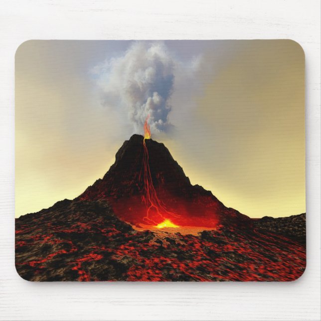 TAPIS DE SOURIS MOUSEPAD VOLCANO ACTIF (Devant)