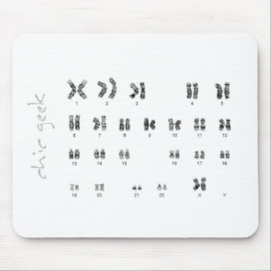 Tapis De Souris mousepad xx génétique de geek chic