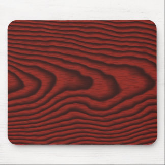 Tapis De Souris Mousepads avec une texture en bois rouge