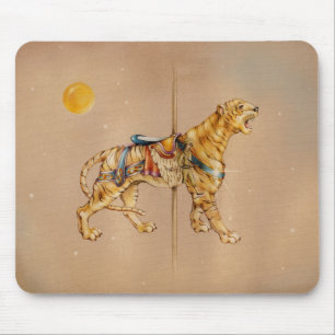 Tapis De Souris Mousepads - tigre de carrousel