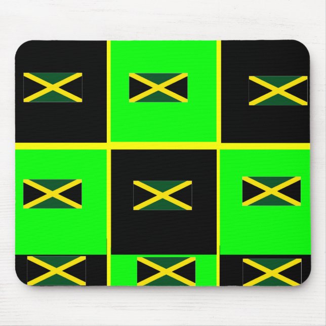 Tapis De Souris mousepties jamaïcaines (Devant)