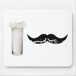Tapis De Souris Moustache de lait
