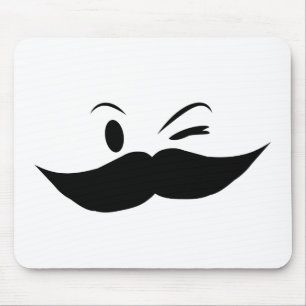 Tapis De Souris Moustache Kinky