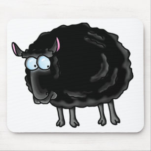 Tapis De Souris mouton noir