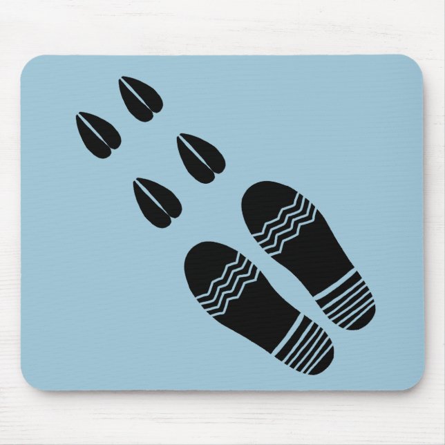 Tapis De Souris moutons drôles Shagger (Devant)