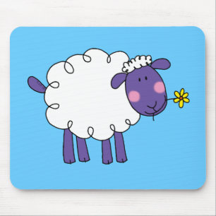 Tapis De Souris Moutons laineux
