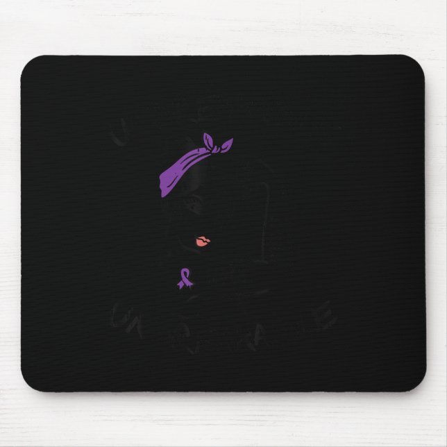 Tapis De Souris Ms Unbreakable Rubon Lupus Sensibilisation Femmes  (Devant)