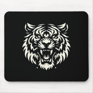 Tapis De Souris Muay Thai Mma Combat Tatouage Tigre Rugir Kickboxi