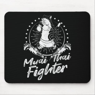 Tapis De Souris Muay Thai Thaïlande Poing Anneau Genou Technique d
