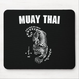 Tapis De Souris Muay Thailand Sak Yant Art Tatouage Tigre Kickboxi