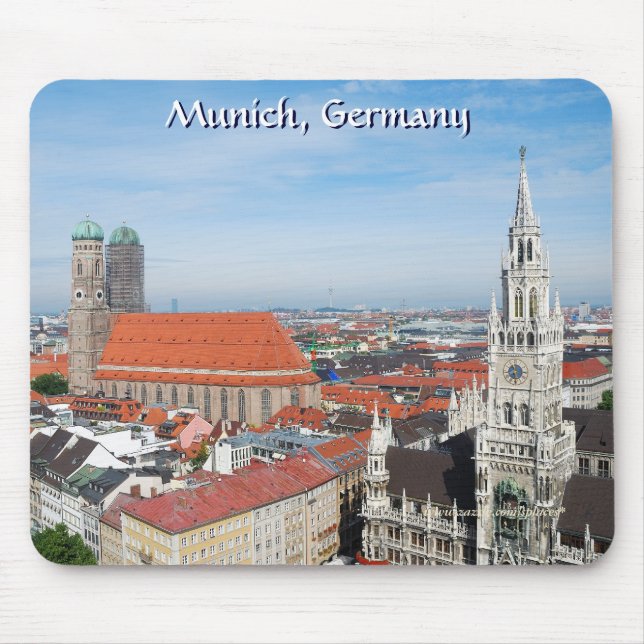 Tapis De Souris Munich, Allemagne Mousepad (Devant)