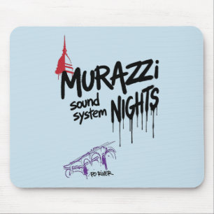 Tapis De Souris Murazzi Sound System Nights - Édition Drip Spray