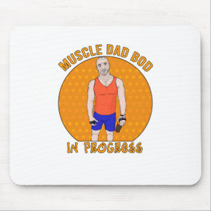 Tapis De Souris Muscle Papa Bod En Cours