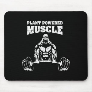 Tapis De Souris Muscle plante Vegan Power Bodybuilding Gym