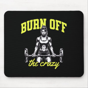 Tapis De Souris Muscles de musculation haltérophiles Trainer dire